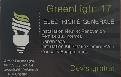 Greenlight17, Electricien à Chérac