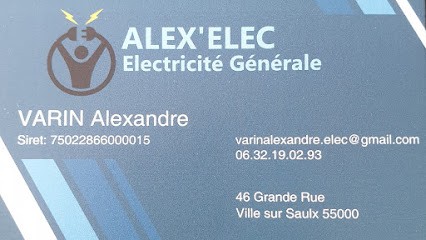 ALEX'ELEC, Electricien à Ville-sur-Saulx