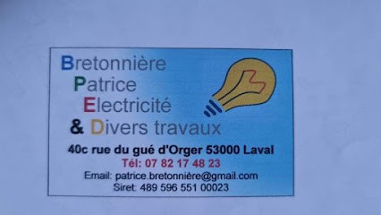 Entreprise Bretonnière, Electricien à Laval