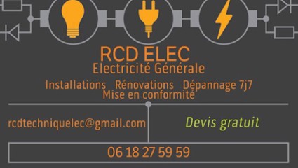 RCD ELEC Électricité Générale, Electricien à Marseille 12