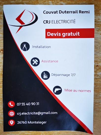 CRJ Electricité, Electricien à Montéléger
