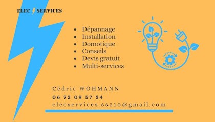 ELEC SERVICES, Electricien à La Cabanasse