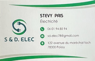 Electricien SD ELEC, Electricien à Poissy