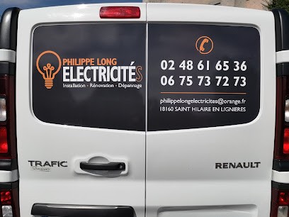 Philippe Long Electricités, Electricien à Saint-Hilaire-en-Lignières