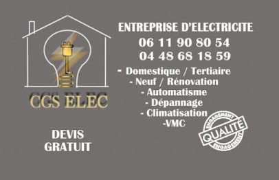 EURL CGS ELEC, Electricien à Redessan