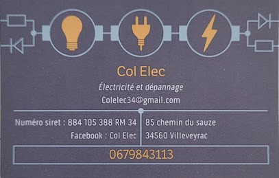 Col Elec, Electricien à Villeveyrac