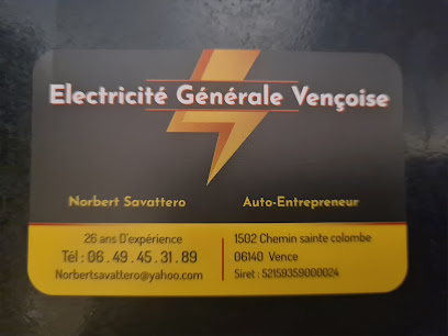 Electricité Général Vençoise, Électricien à Vence