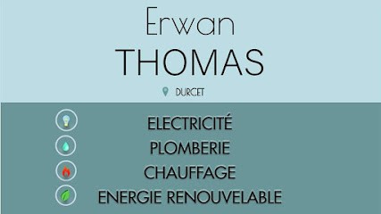 Thomas Erwan, Electricien à Durcet