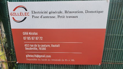 GILLÉLEC GILLÉ NICOLAS, Electricien à Doudeville