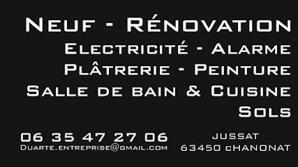 Sarl Duarte, Electricien à Chanonat