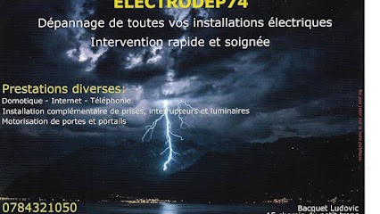 Electrodep74, Electricien à Lugrin
