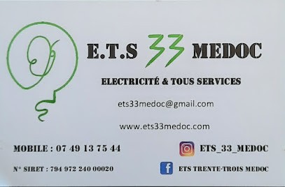 E.T.S 33 MEDOC, Electricien à Saint-Laurent-Médoc