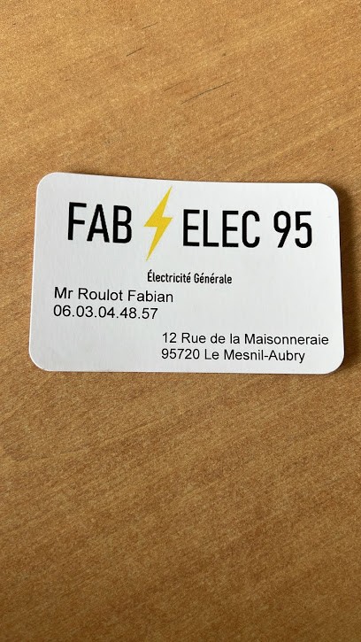 Électricien 95 Val d'Oise Électricité Générale FAB ELEC 95, Electricien au Mesnil-Aubry