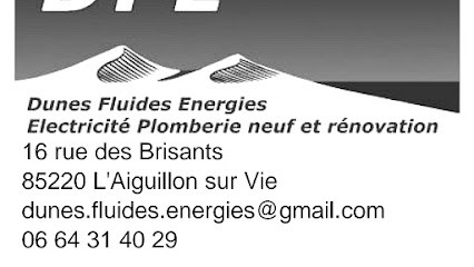 DUNES FLUIDES ÉNERGIES, Electricien à L'Aiguillon-sur-Vie