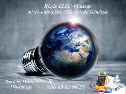 Regis-elec-voussac, Electricien à Voussac