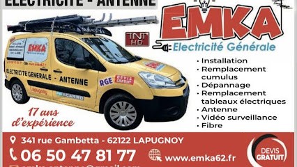 Emka électricité Antenne, Electricien à Lapugnoy