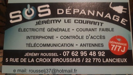 Sos dépannage Jérémy le courant, Electricien à Dinard