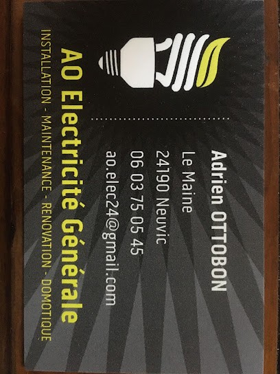 Adrien OTTOBON Electricien, Electricien à Neuvic
