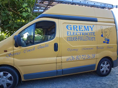 GREMY ELECTRICITE, Electricien à Cérans-Foulletourte