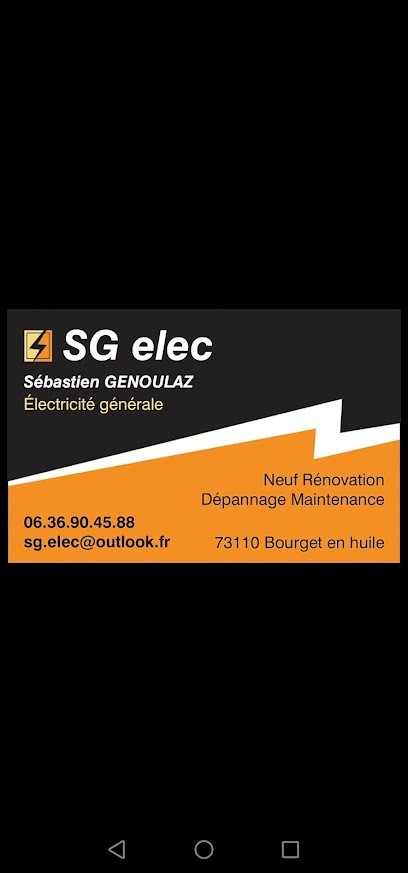 Sébastien Genoulaz SG elec, Electricien au Pontet