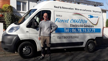 Sarlu Florent Chardon, Electricien à Saint-Simon-de-Pellouaille