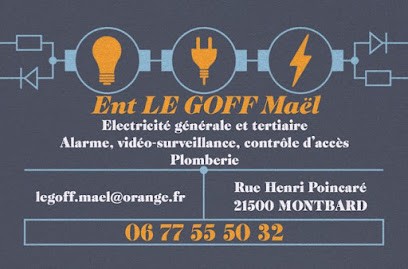 Ent LE GOFF Maël, Electricien à Montbard