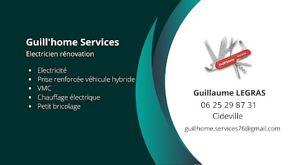guill'home services, Electricien à Cideville