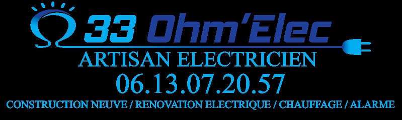33 Ohm'elec, Electricien à Izon