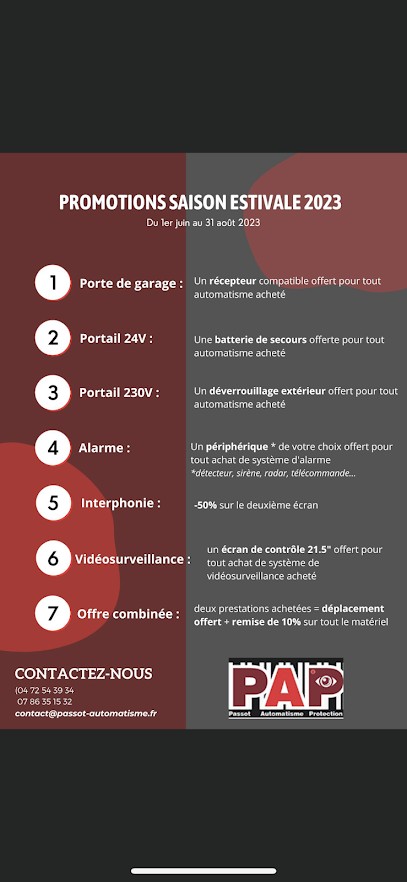 Passot Automatisme Protection, Electricien à Marcilly-d'Azergues