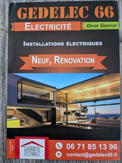GEDELEC 66, Electricien à Passa