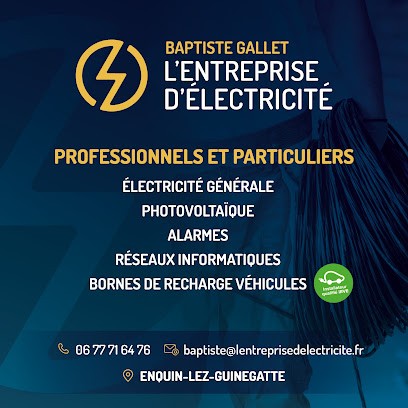 L'entreprise D'électricité, Electricien à Enguinegatte