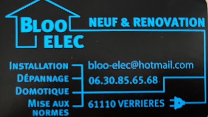 Bloo Elec, Electricien à Verrières