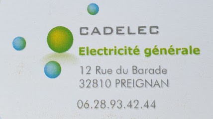 Cadelec, Electricien à Preignan