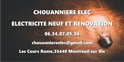 Chouanniere Elec, Electricien à Montreuil-sur-Ille
