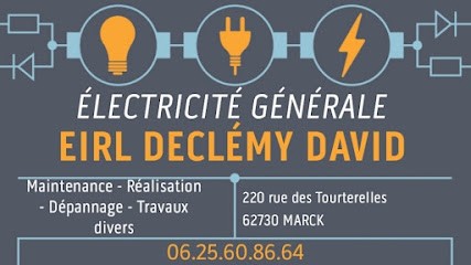 Eirl DECLÉMY DAVID, Electricien à Marck
