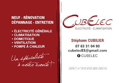 CUBELEC, Electricien à Lorgues
