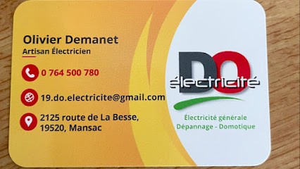 Do-Electricité, Electricien à Mansac