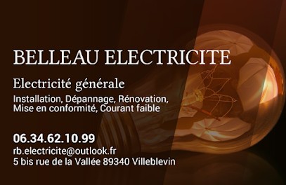 Belleau électricité, Electricien à Villeblevin