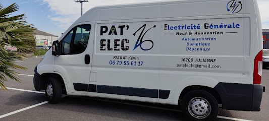 Électricien / Domotique Pat'elec 16 Cognac Patrat Kévin Patelec 16, Electricien à Julienne