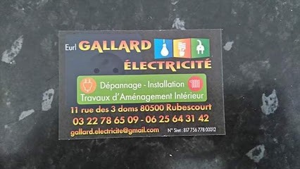 Gallard Electricité, Electricien à Royaucourt