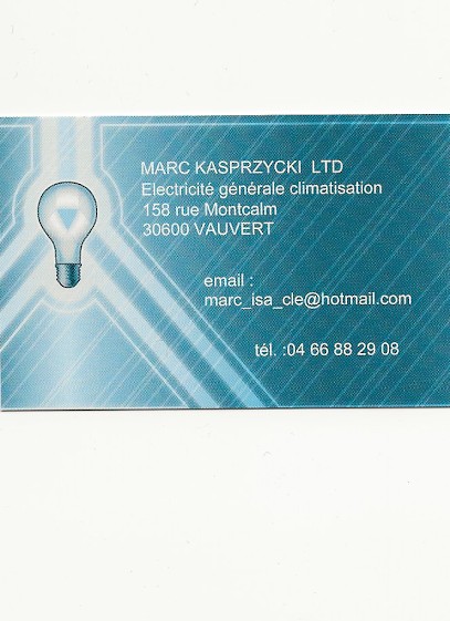 A. MARC KASPRZYCKI, Electricien à Vauvert