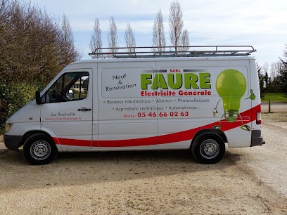 S.A.R.L FAURE, Electricien à Vérines