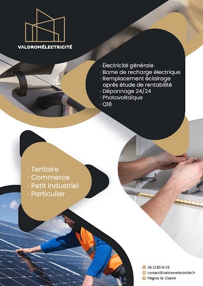 Valdrômélectricité, Electricien à Piégros-la-Clastre