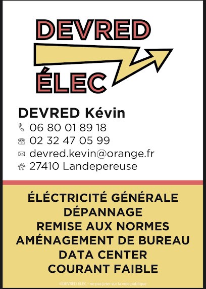 Devred Élec, Electricien à Mesnil-en-Ouche