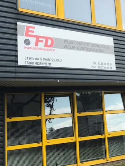 EFD Electricité Générale Neuf Rénovation, Electricien à Hoenheim