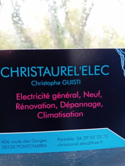 CHRISTAUREL'ELEC, Electricien à Pontcharra