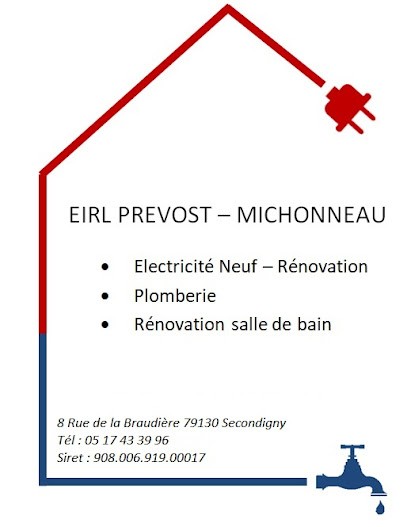 Eirl Prevost Michonneau, Electricien à Secondigny