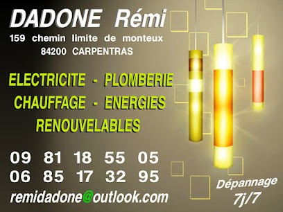 Remi Dadone, Electricien à Carpentras