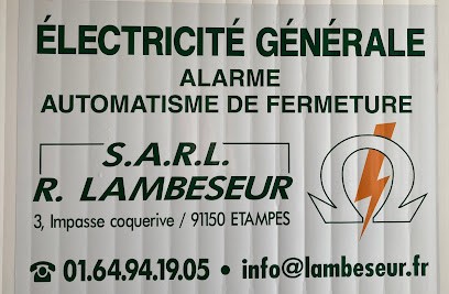 SARL LAMBESEUR, Electricien à Étampes