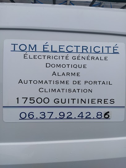 Tom électricité, Electricien à Guitinières